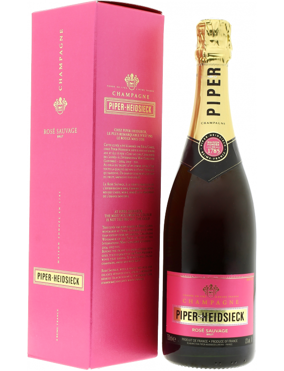 Piper Heidsieck Rosé Sauvage / giftbox (0.75L) 